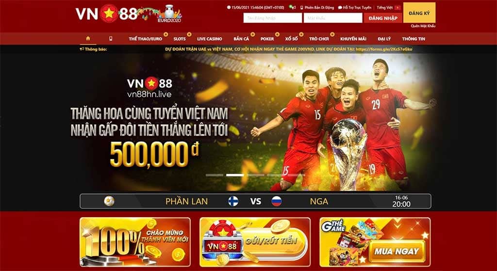 Đăng ký app xóc đĩa online tại VN88 với nhiều ưu đãi hấp dẫn